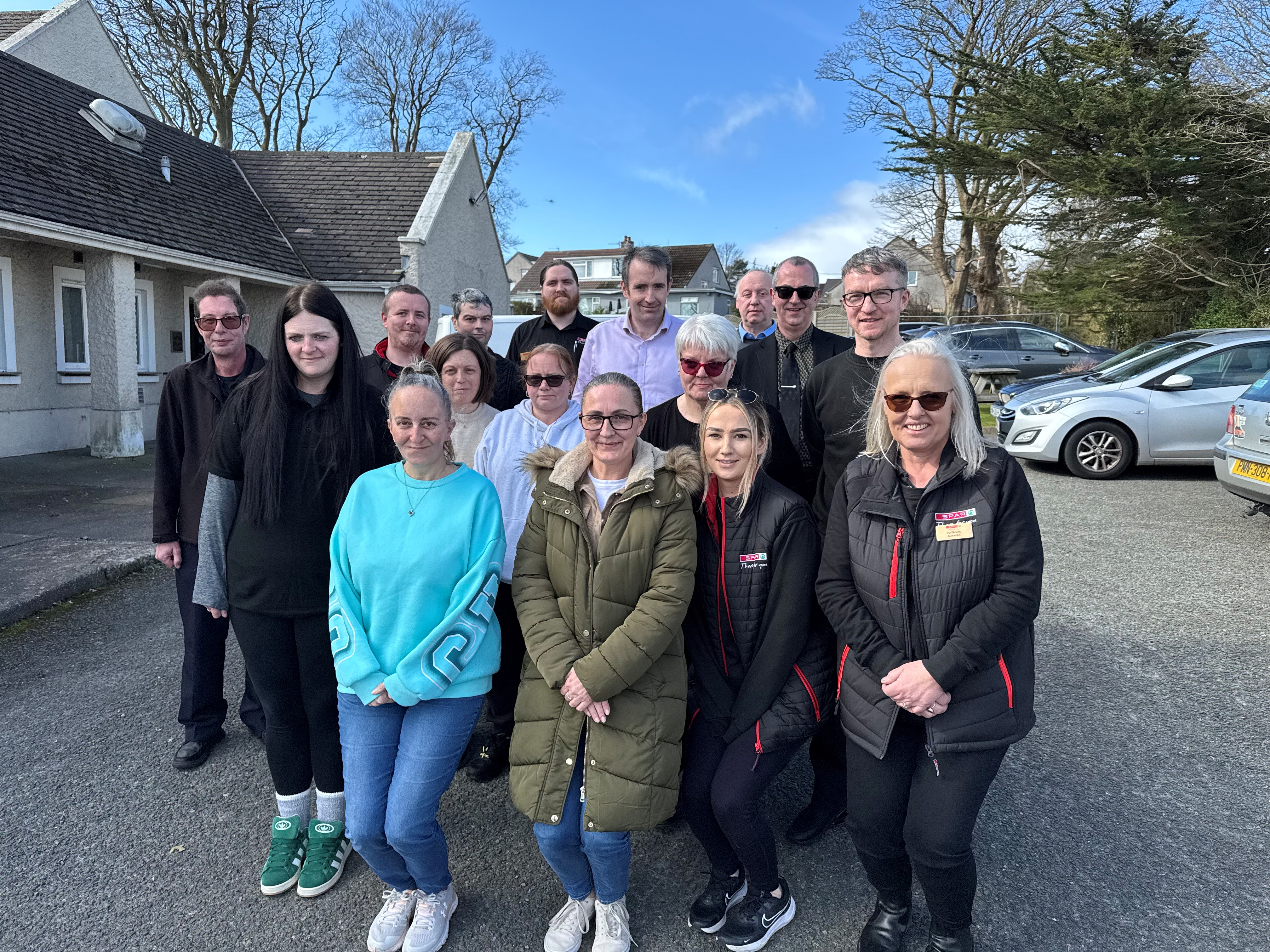 Spar Managers Photo