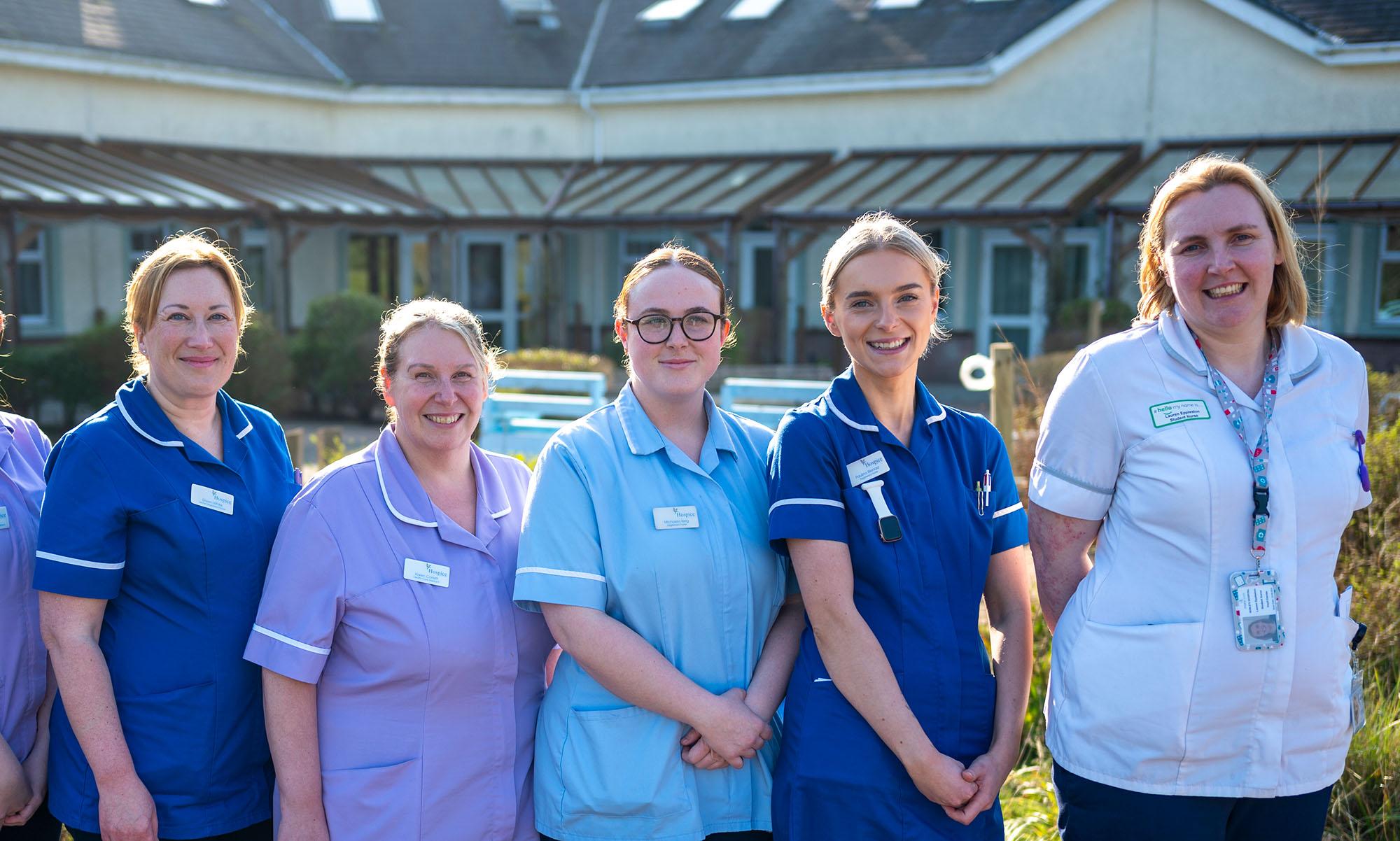 Hospice Isle of Man staff members