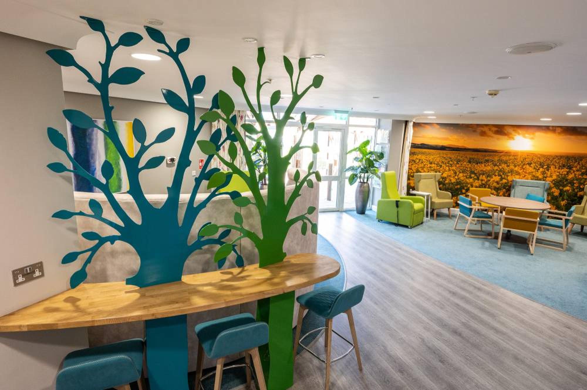 Braddan Lounge in the Hospice Inpatient Unit