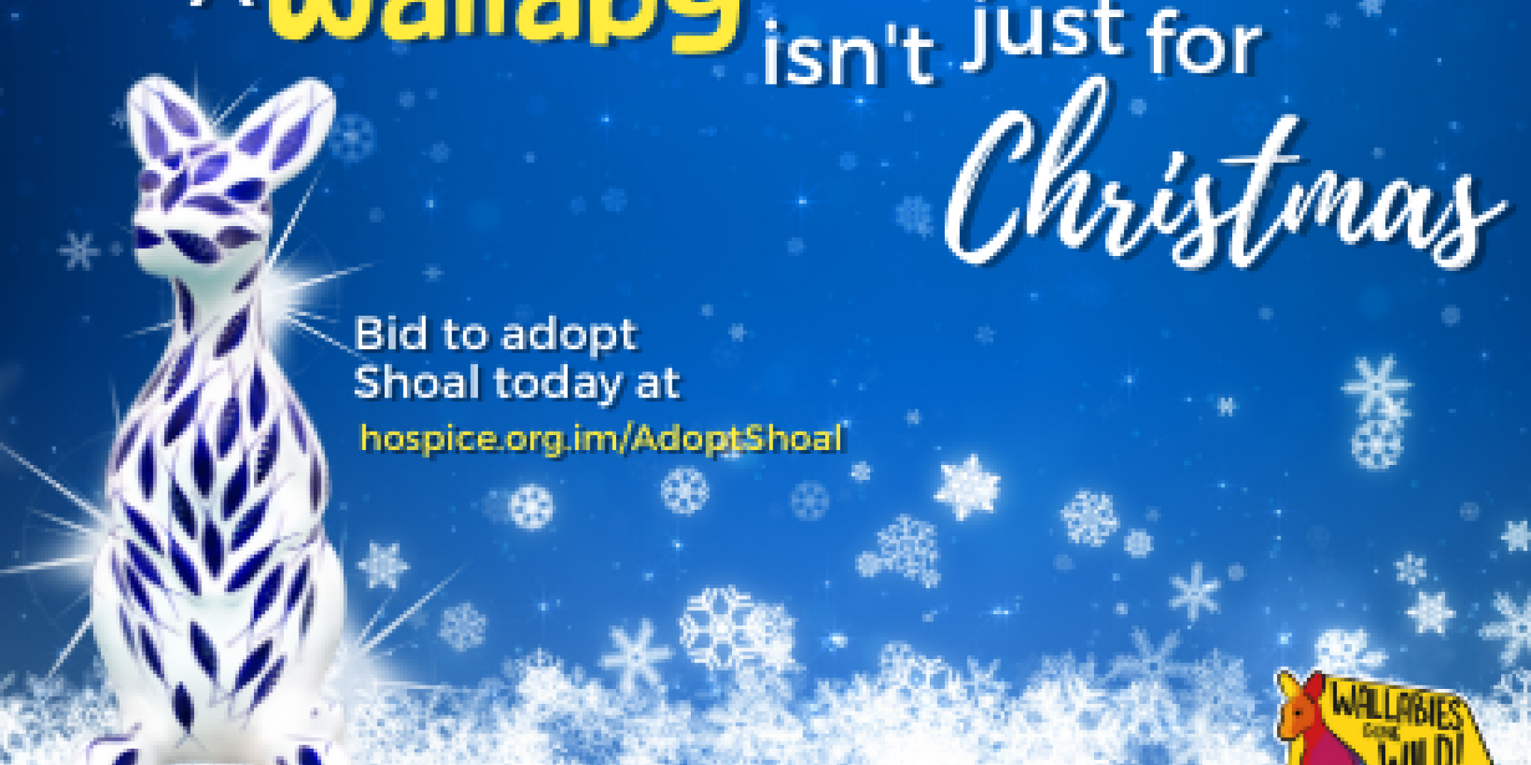Copy Of Banner Of A Wallaby Isnt Just For Christmas
